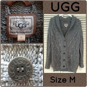 UGG Cable Knit Oversized Cardigan
